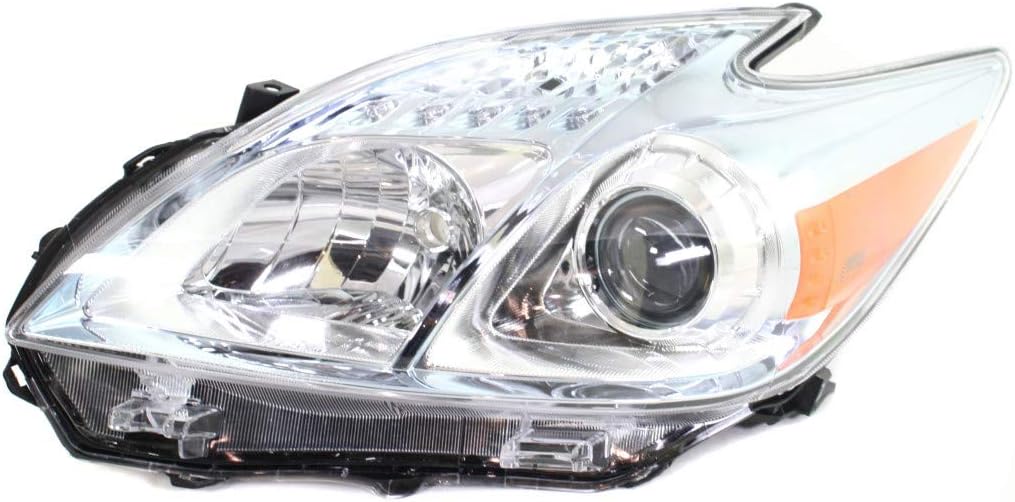 Passenger Side Halogen Headlight Assembly for Toyota Prius 2010 2011 K692
