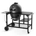 22" Cast Iron Kamado Charcoal Grill & Smoker W223