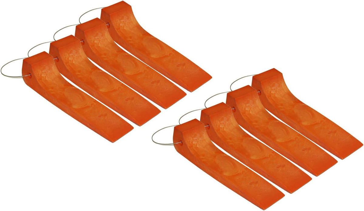 Interlocking Tire Skates Safety Orange (4pc Set) T367