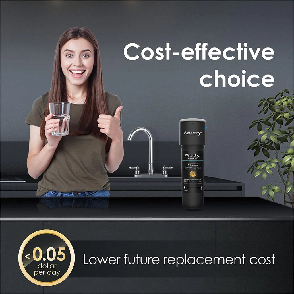 Under Sink Water Filter System, 8000 Gallons Ultra High Capacity O74774