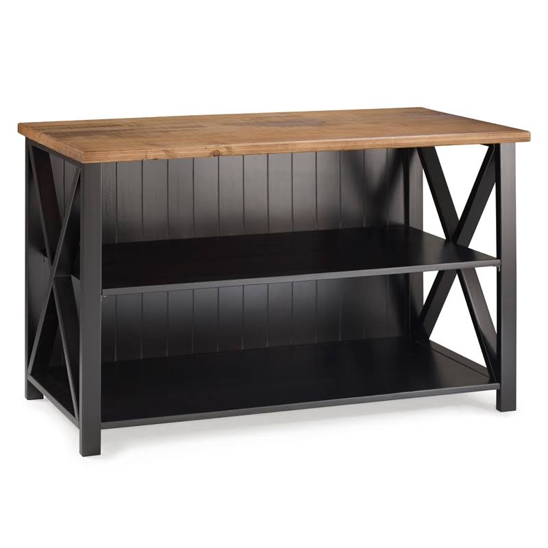 Solid Wood Farmhouse Storage Console N354