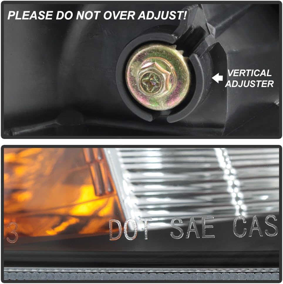 Honda Accord 4-Door Sedan Replacement Headlight Driver Side Y5197