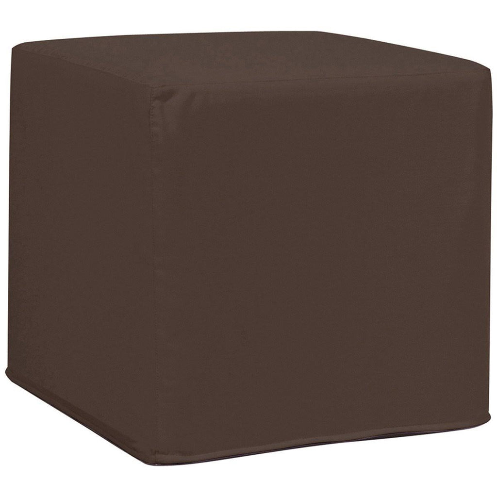 Turquoise No Tip Block Ottoman L525499