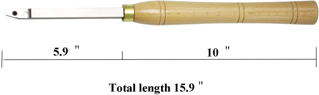 Set of 5 Carbide Tipped Woodturning Lathe Tools 16 inch Q52800