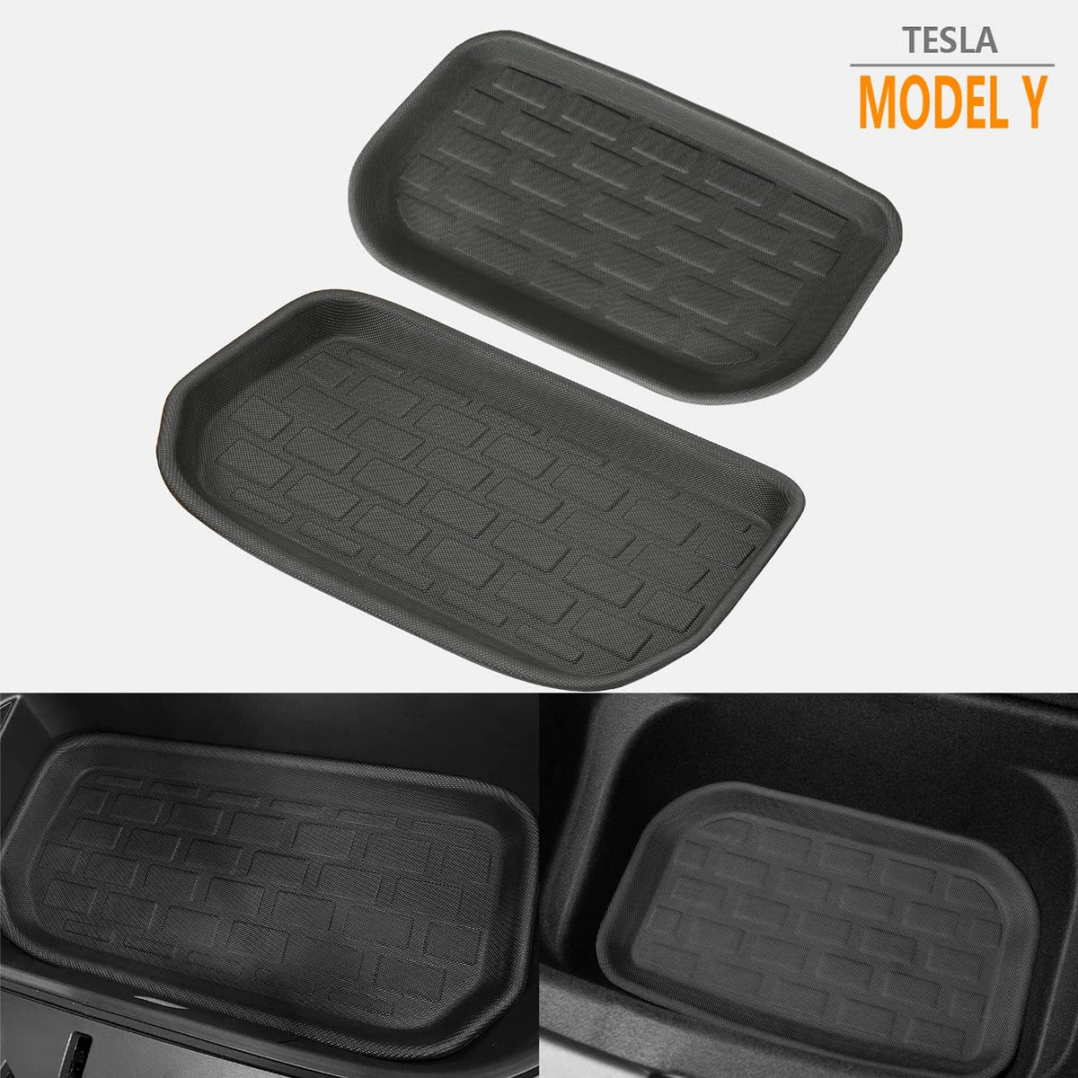 Rear Storage Trunk Cargo Tray, Pack of Two T244