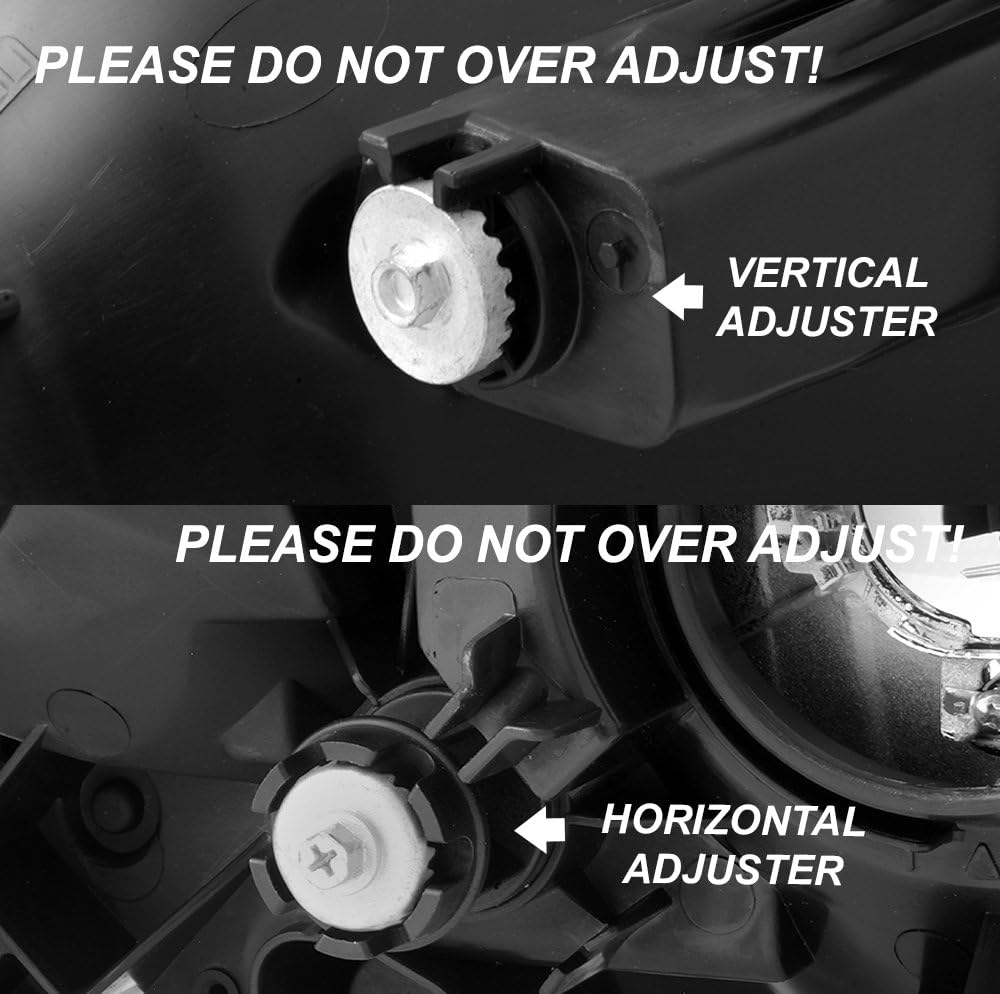 Headlights Pair Driver Left Passenger Right Side Replacement X96527