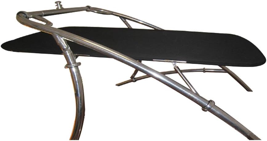 Boat Bimini Top, Adjustable Legs, Black or Navy Blue D44092