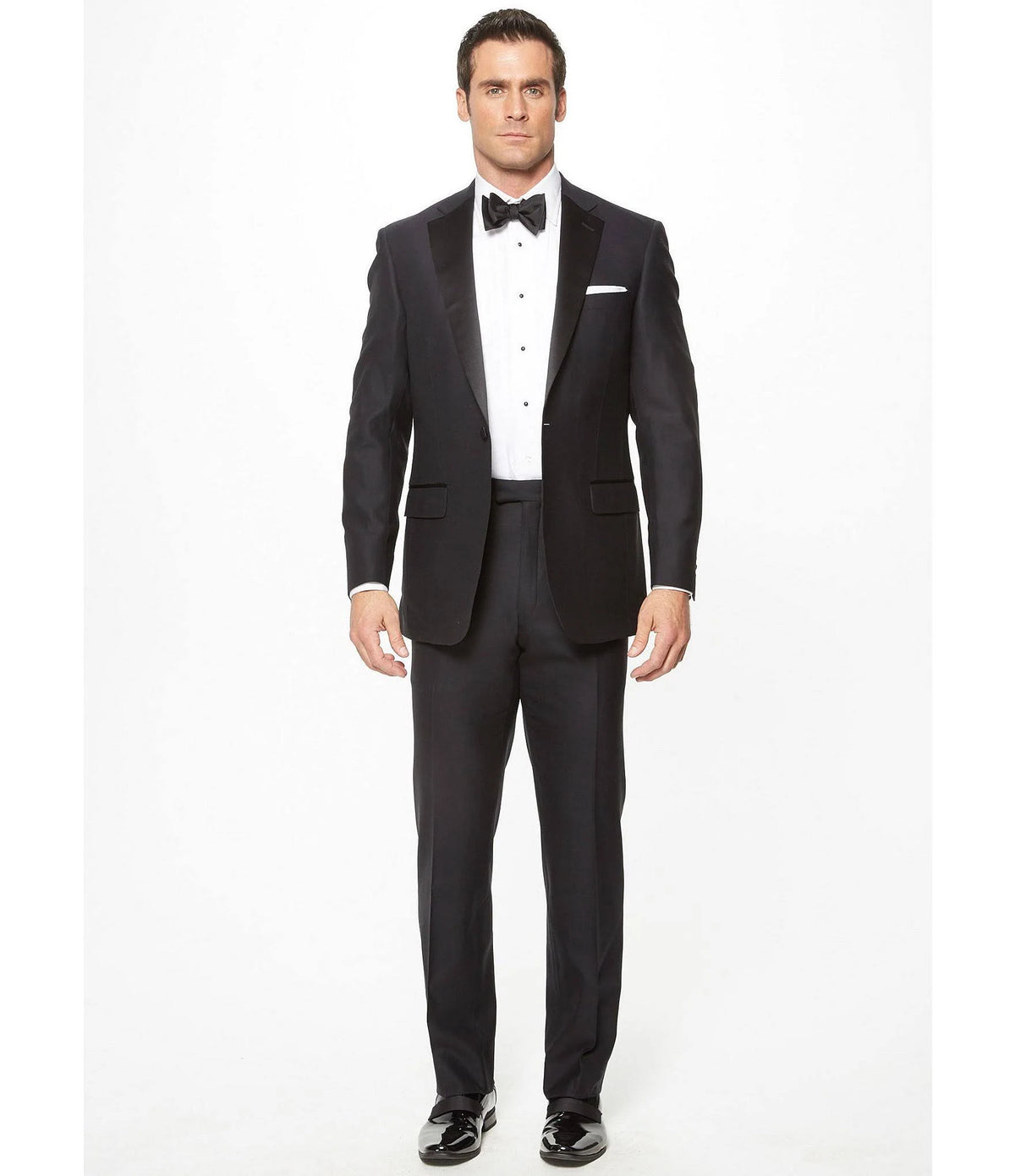 Black Modern-Fit Tuxedo R8557