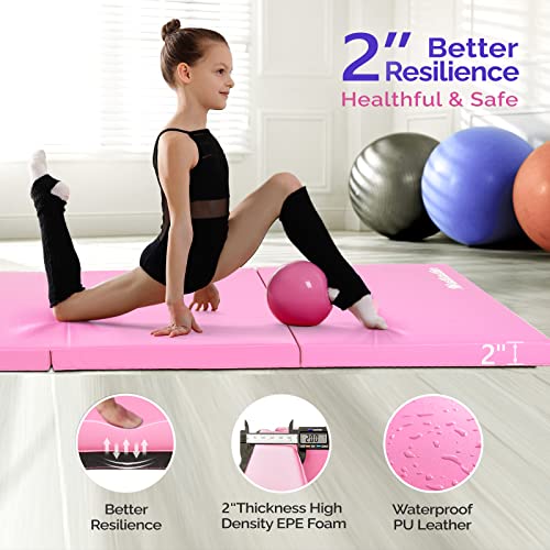 6' Folding Tri-fold Gymnastics Mat Z6837