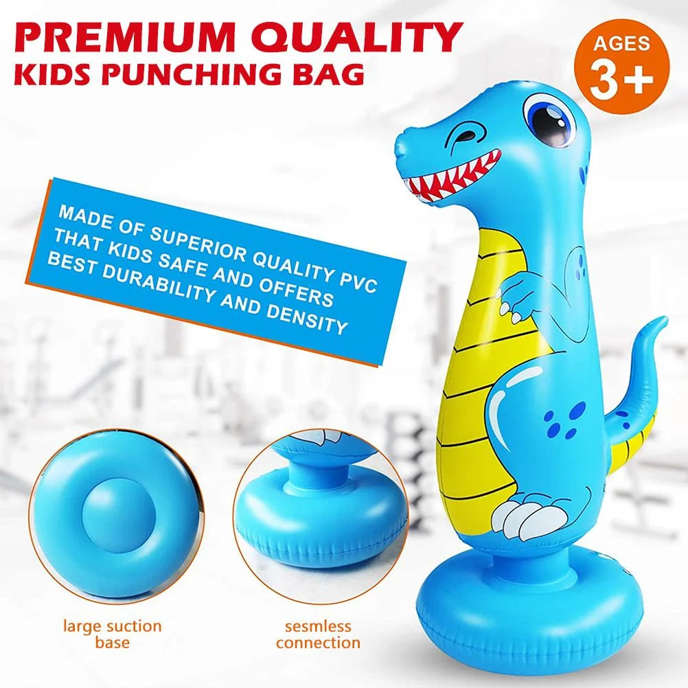 Inflatable Dinosaur Boxing Column X1582