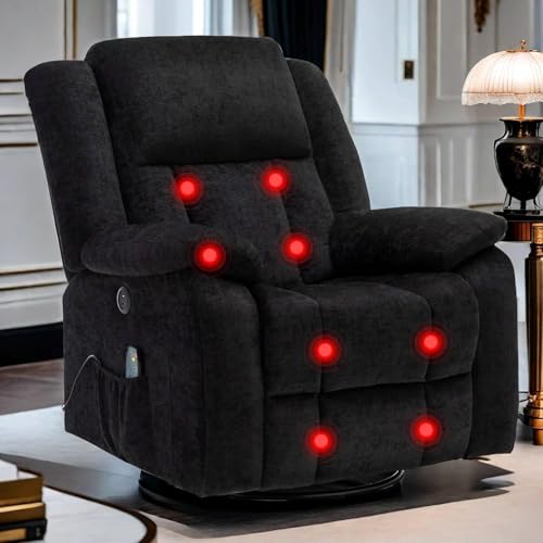 Rocker Recliner Chair with Massage and Heating R14410