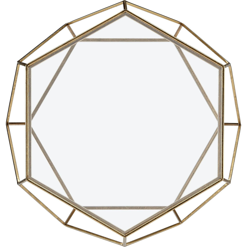 Gold Geometric Coffee Table L9885
