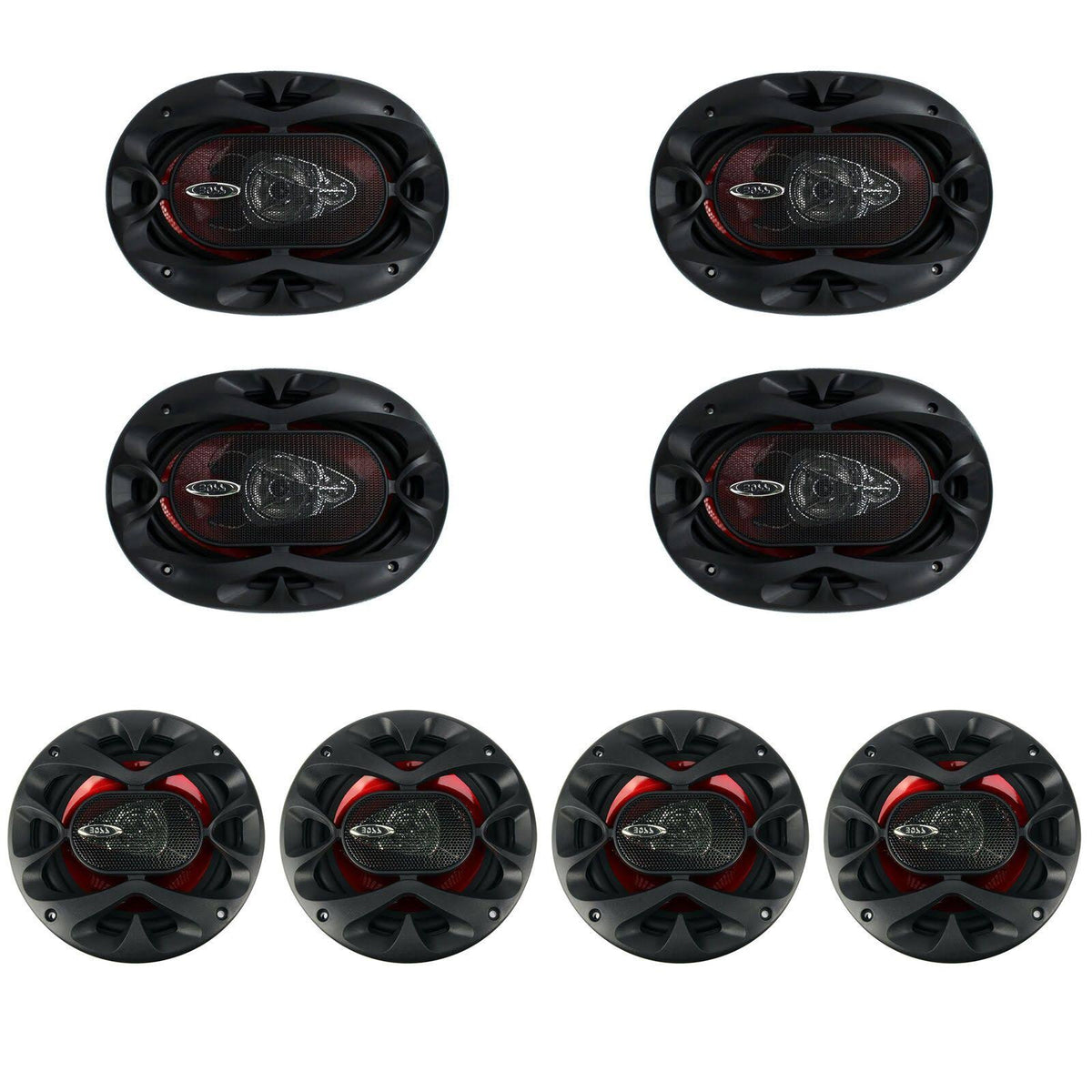 6x9" and 6.5" Car Audio Speakers 4 Pack D2068