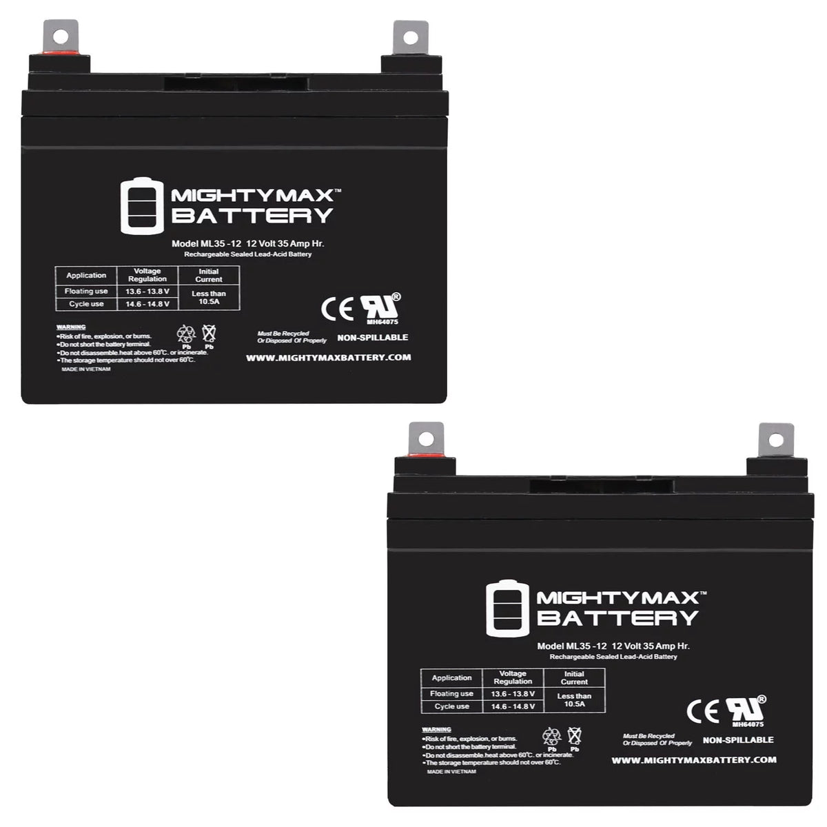 12V 35AH SLA Battery O846