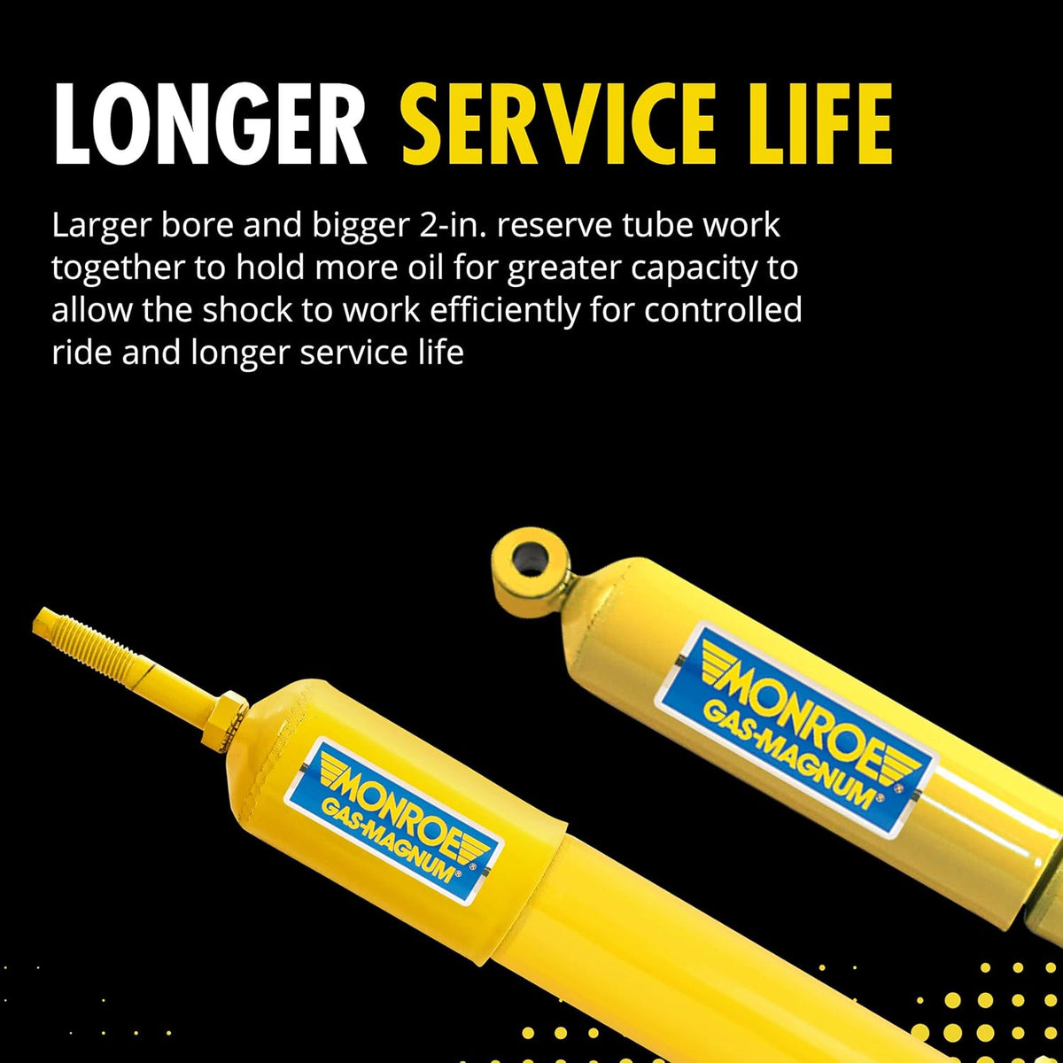 Gas-Magnum Truck Shock Absorber Pack of 2 T210675