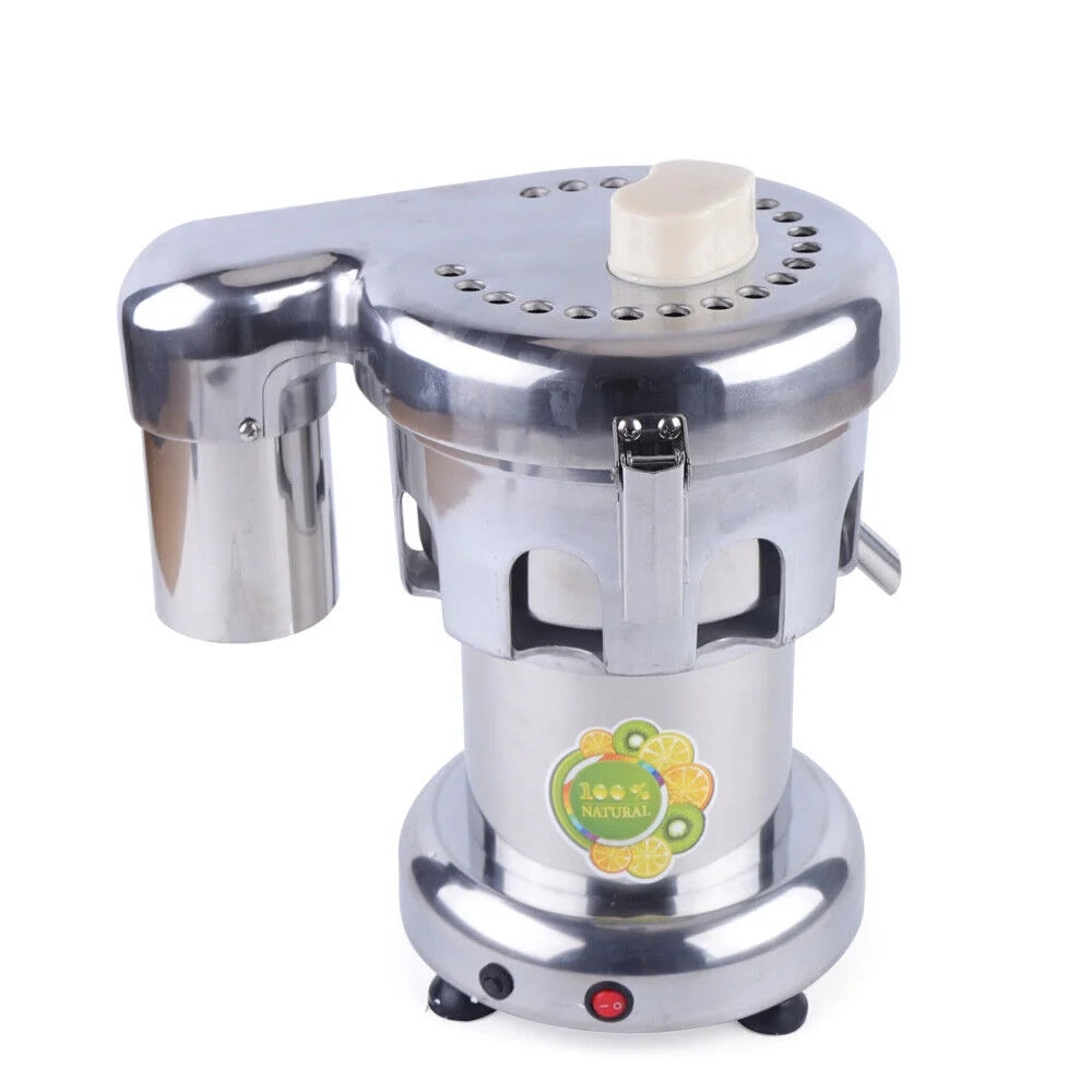 Silver Stainless Steel Commercial Electric Fruit Juicer Machine 2800r/min AC110V K780762