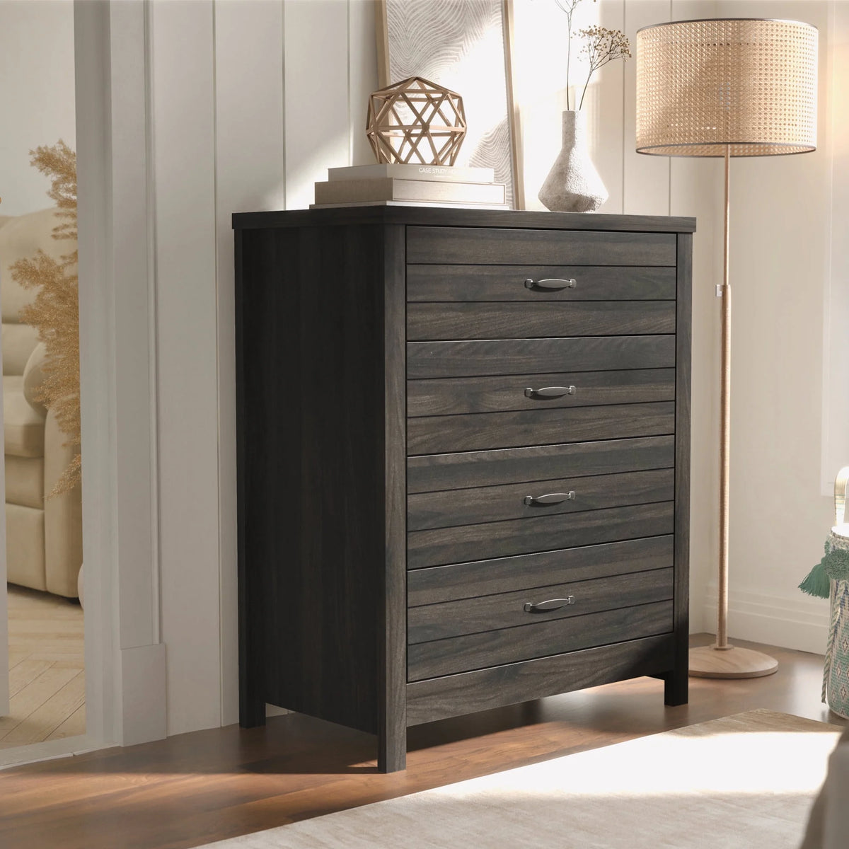 Espresso 4-Drawer Dresser A90529