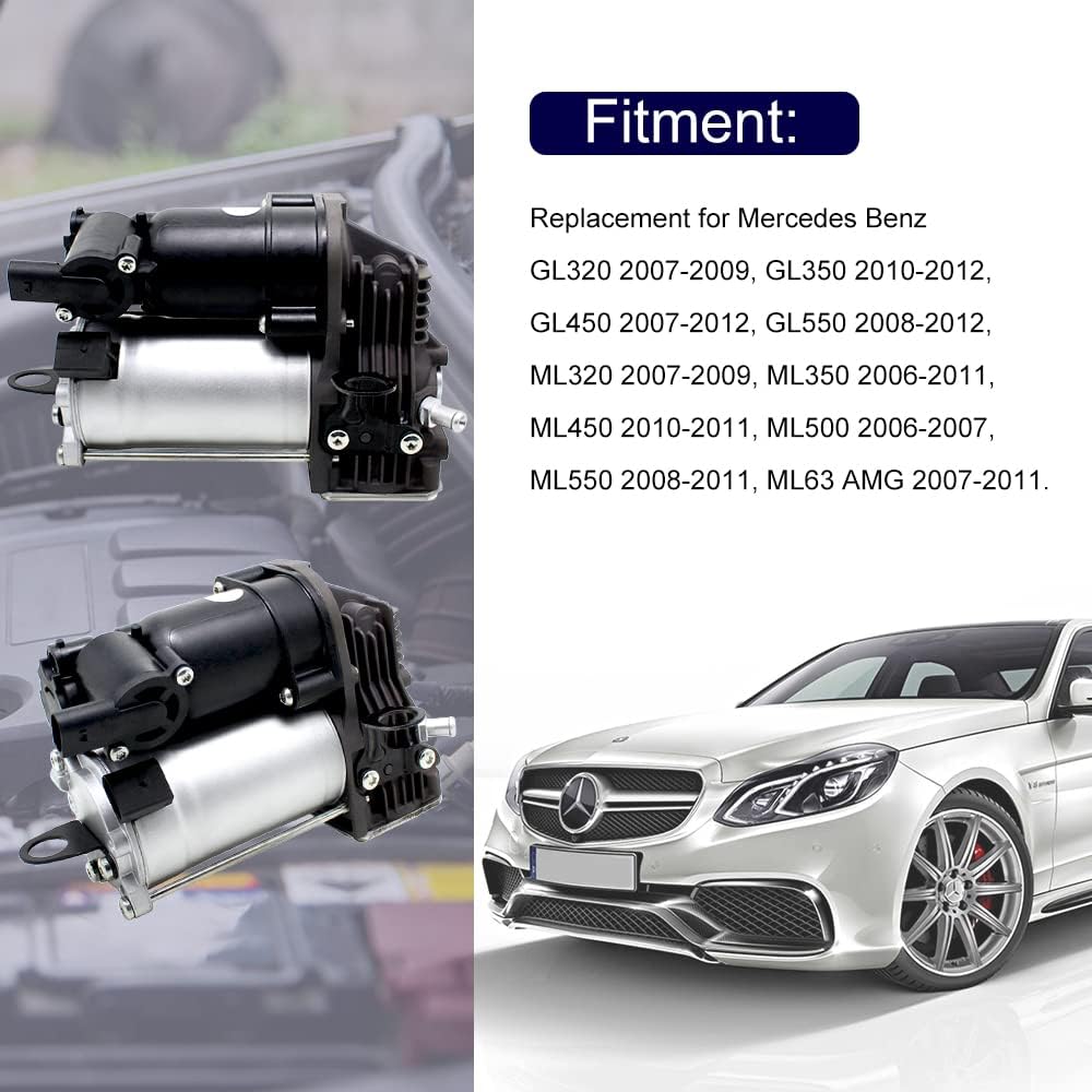 Air Suspension Compressor Pump for Mercedes-Benz 2006-2012 ML GL W164 L752872