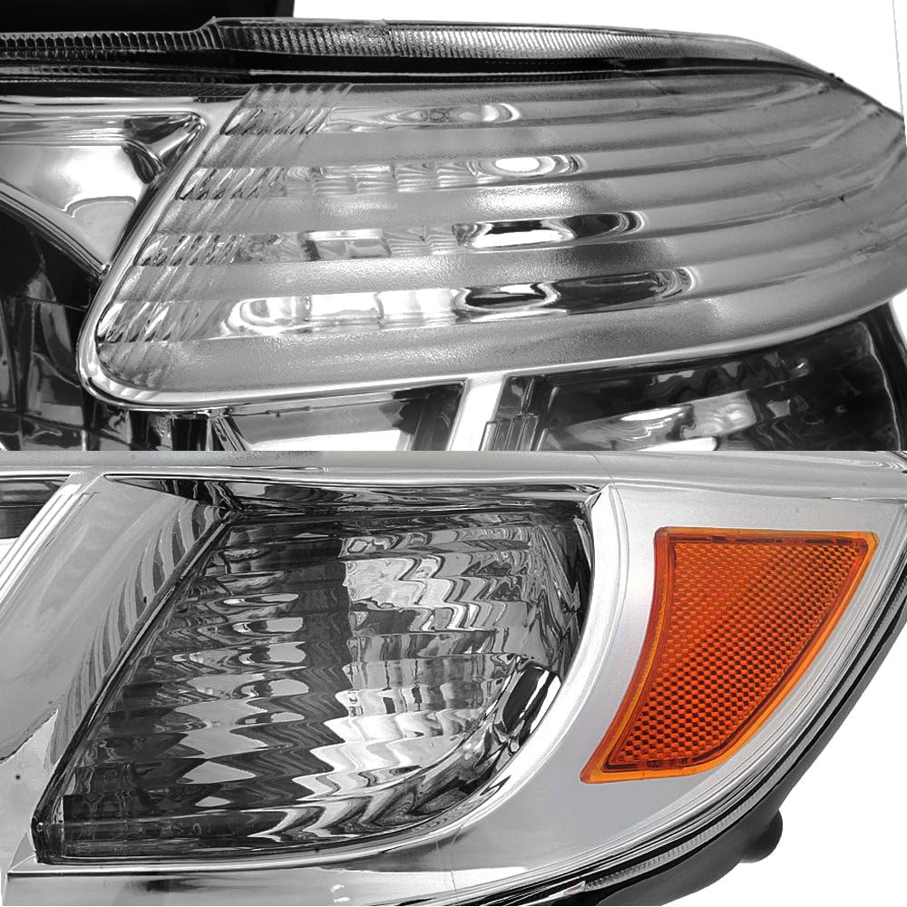 Headlights Pair Driver Left Passenger Right Side Replacement X96527