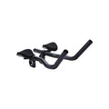 Black 26/31.8 mm Aluminium Two-Piece Tri Bars Bike Handlebar L536110