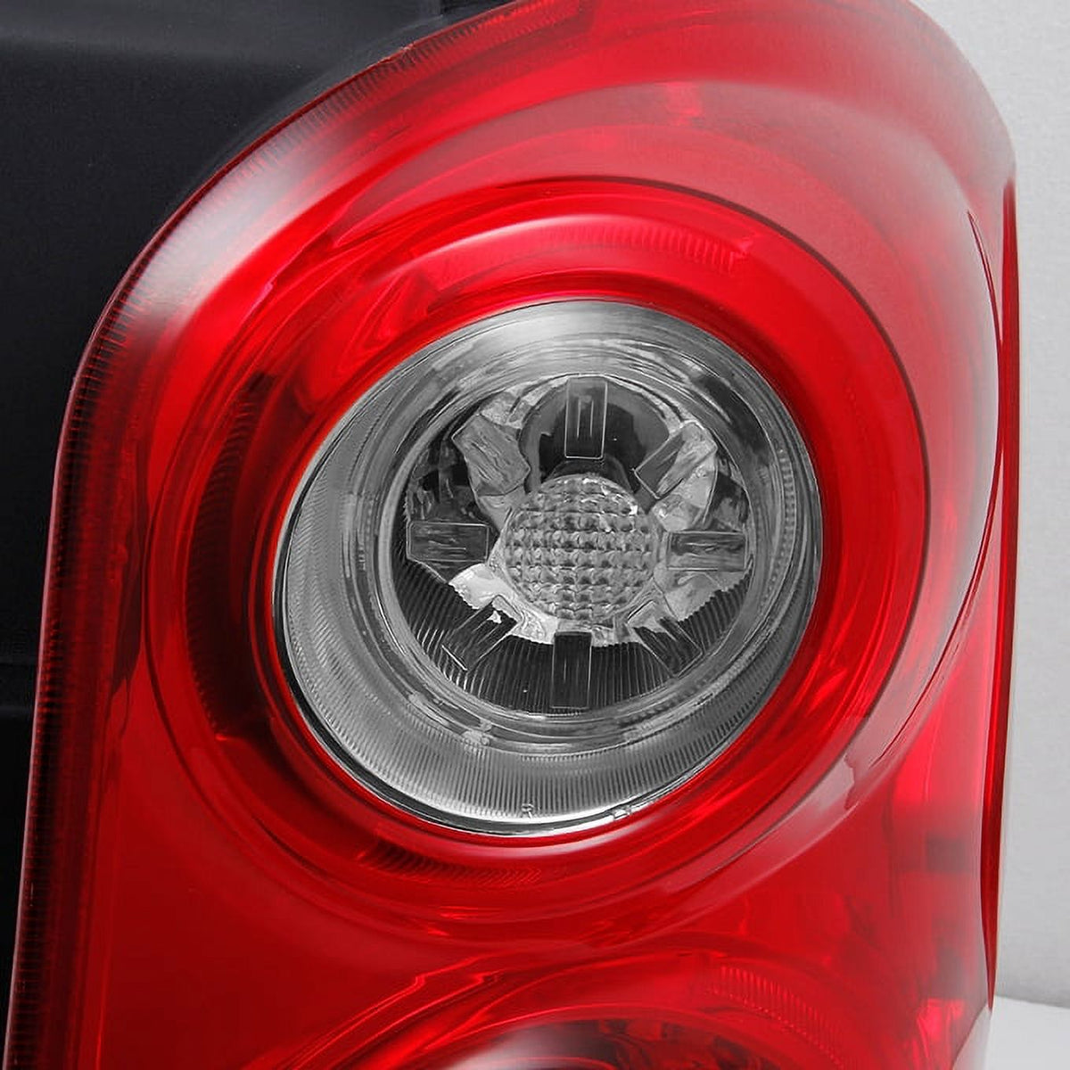 Red Clear Tail Lights Pair Set G2734