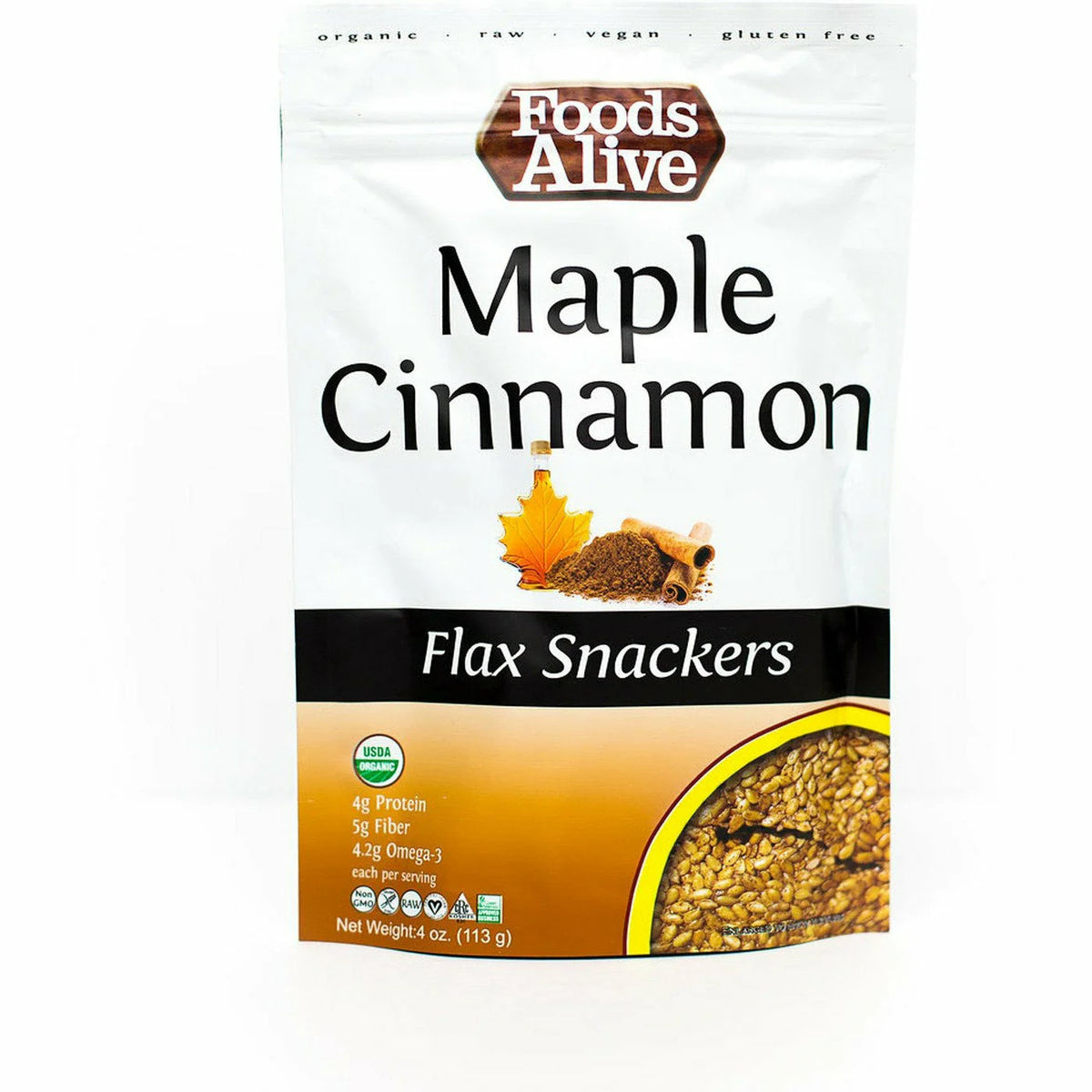 Organic Maple Cinnamon Snack Crackers 4 oz Z702