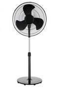 3-Speed Oscillating Pedestal Fan with Tilt Adjustable Head, Black E18295