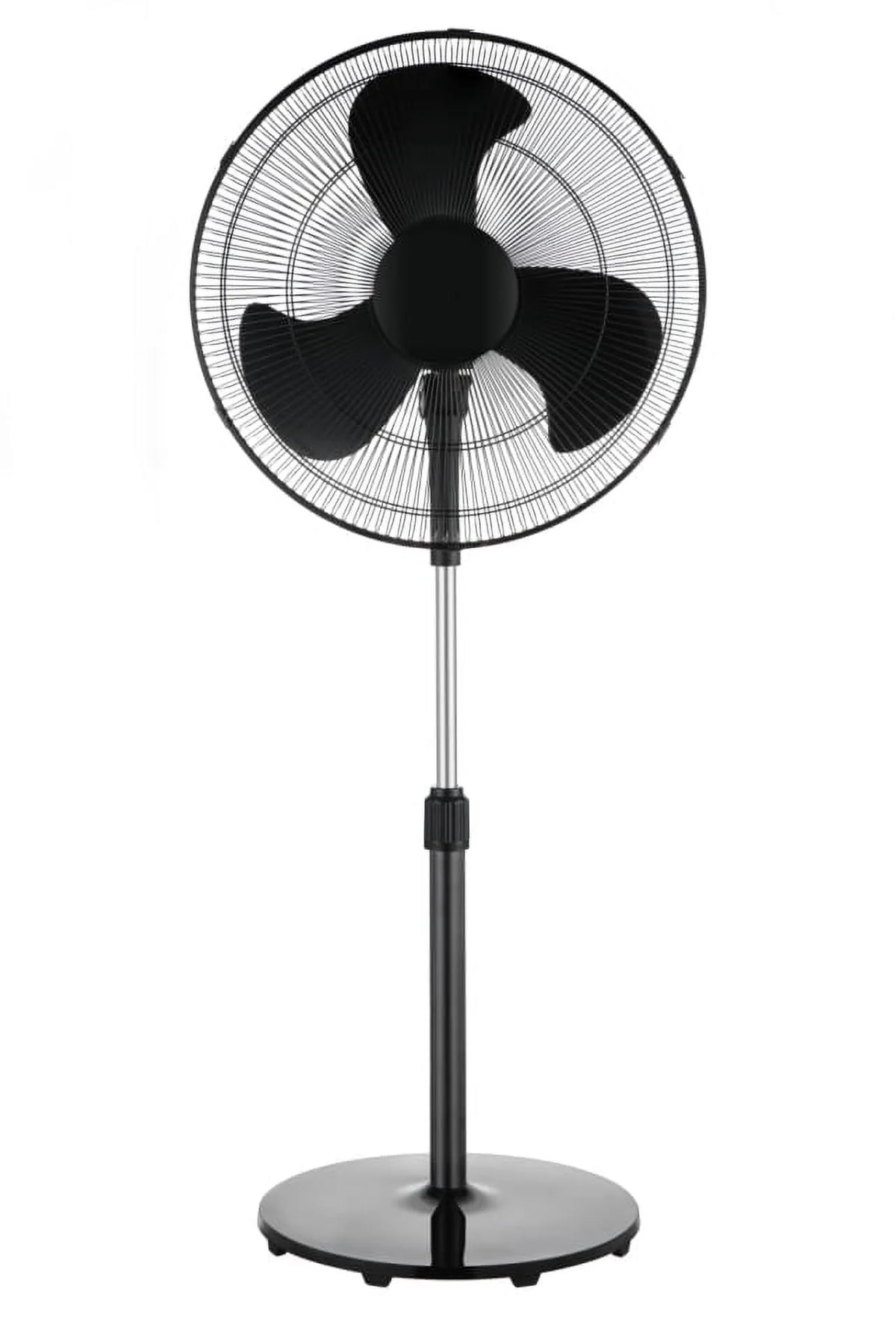 3-Speed Oscillating Pedestal Fan with Tilt Adjustable Head, Black E18295