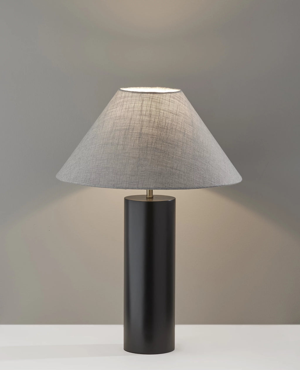 Black Poplar Wood Table Lamp T126