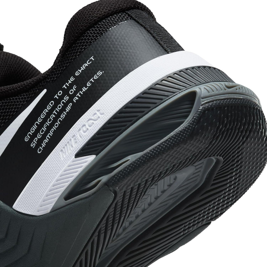 Black Dark Smoke Grey White Men Training Shoe V180