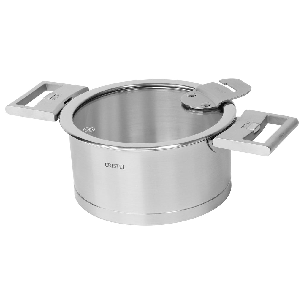 Stainless Steel 5.5 Quart Stewpan with Glass Lid G5764
