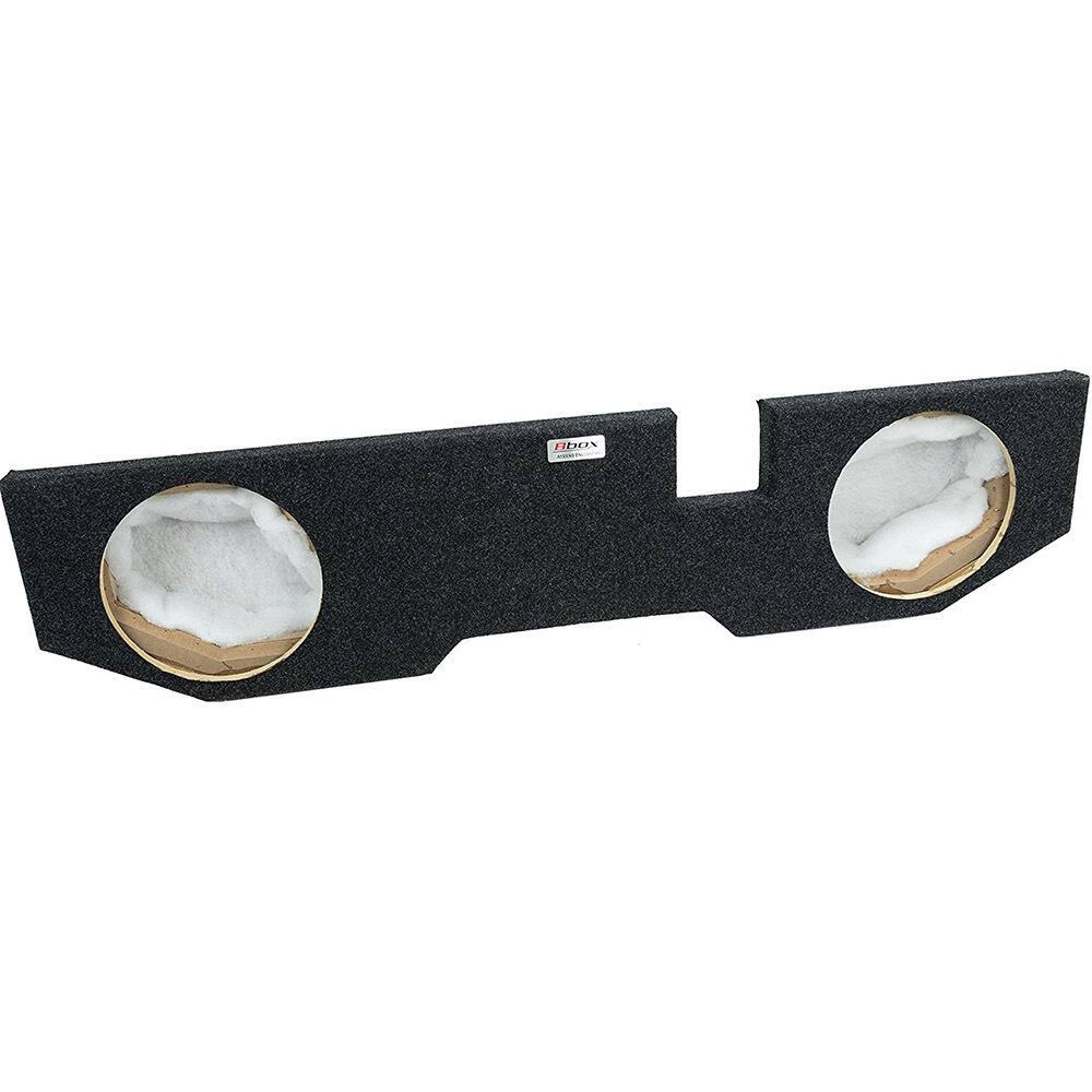 Dual Upfire Enclosure for Dodge Ram Quad Cab 2002 u0026 Up (12 inch) E353