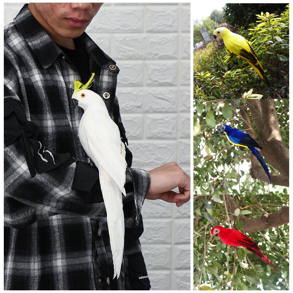 RED 35CM Parrot Figurine U8610