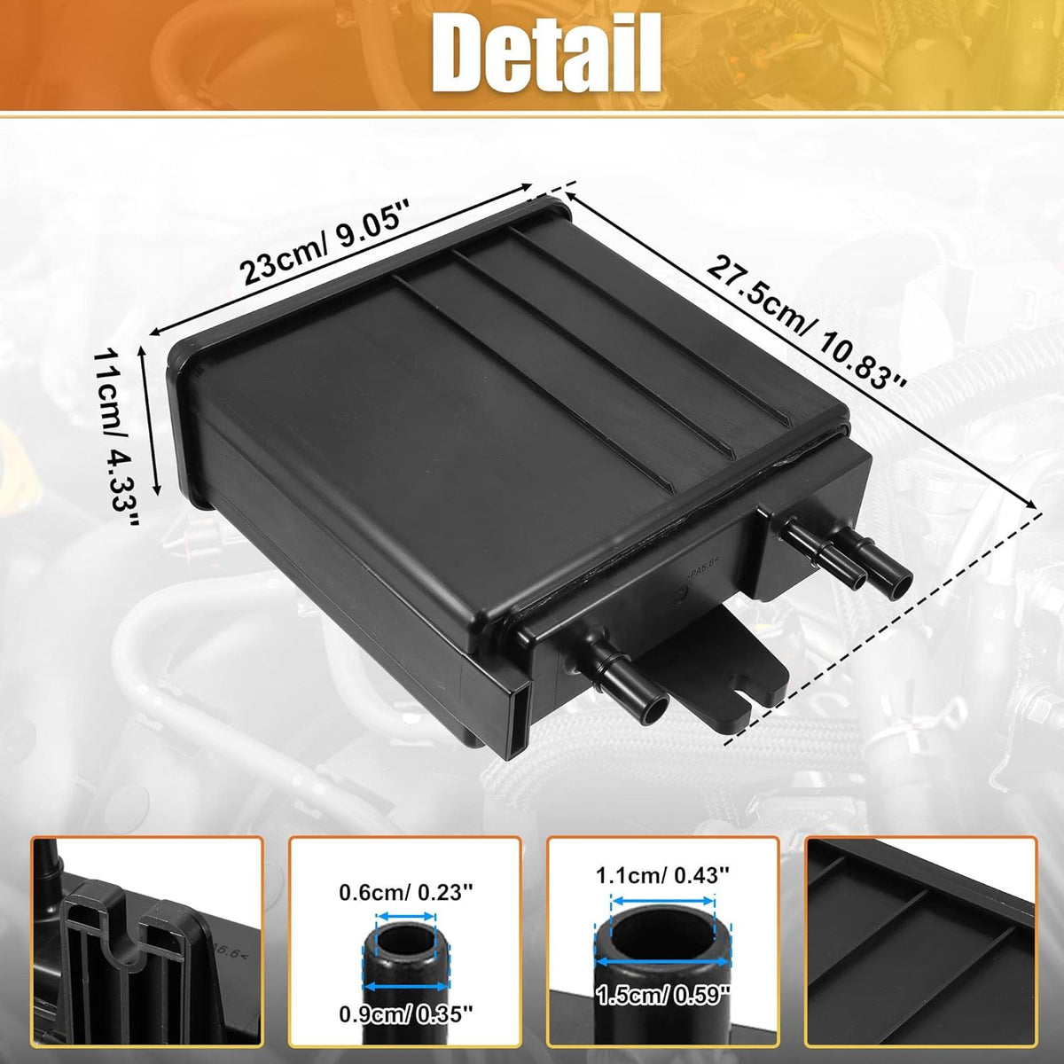 Vapor Canister Pack of 2 S780