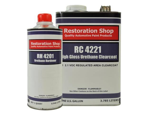 British Racing Green Urethane Basecoat Clearcoat Car Auto Paint Medium Gallon Kit N4228