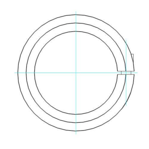 Shaft Collar, Clamp, 1Pc, 3-7/16 In, SS P55003