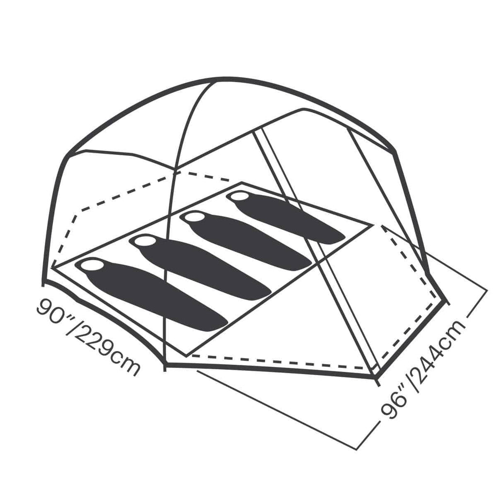 4 Person Tent C9150
