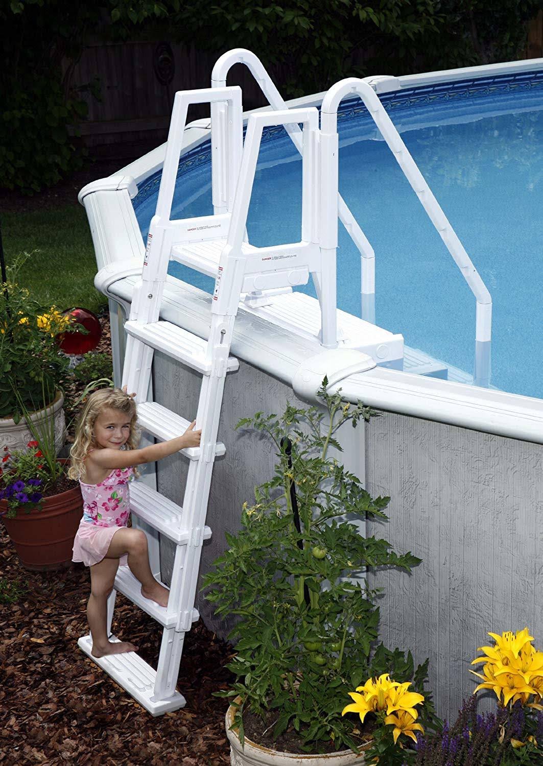Easy Pool Step with Outside Ladder M74979