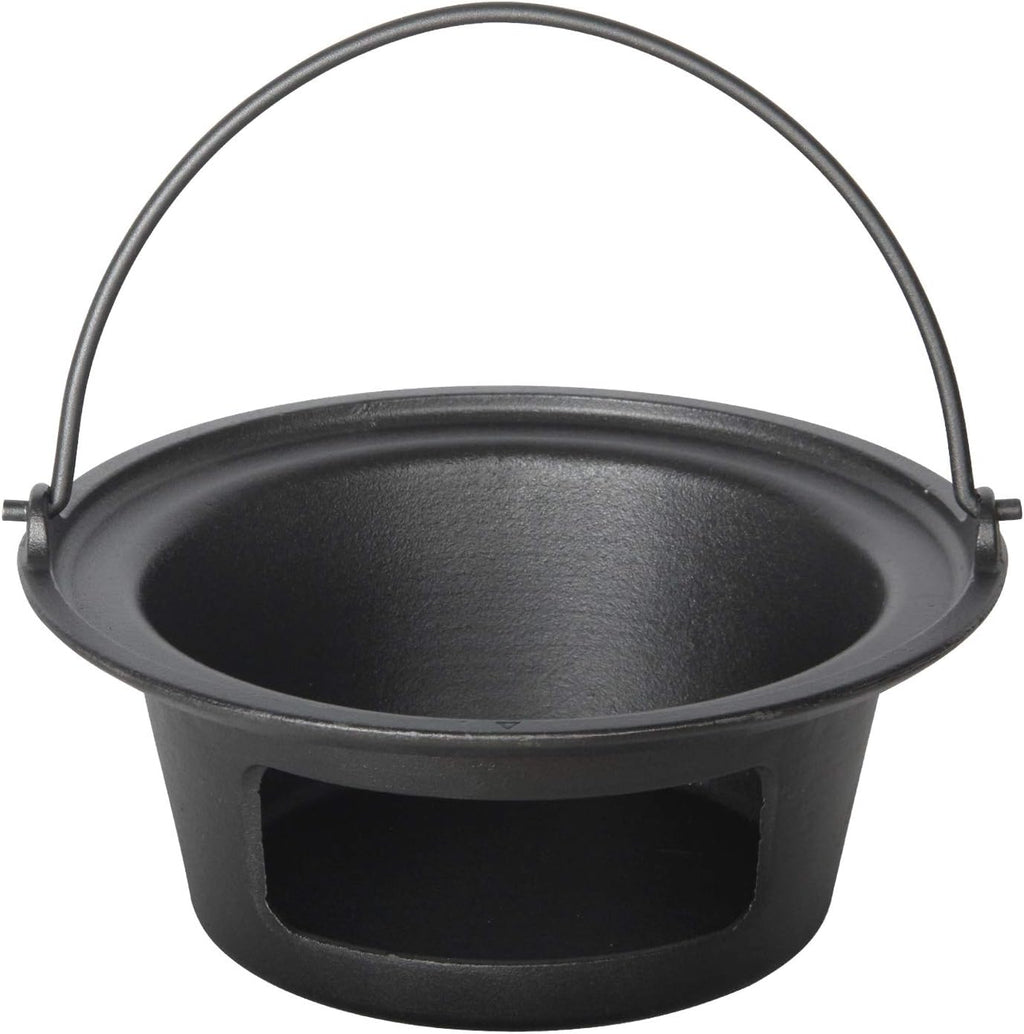 Cast Iron Ash Can with Handle H26002