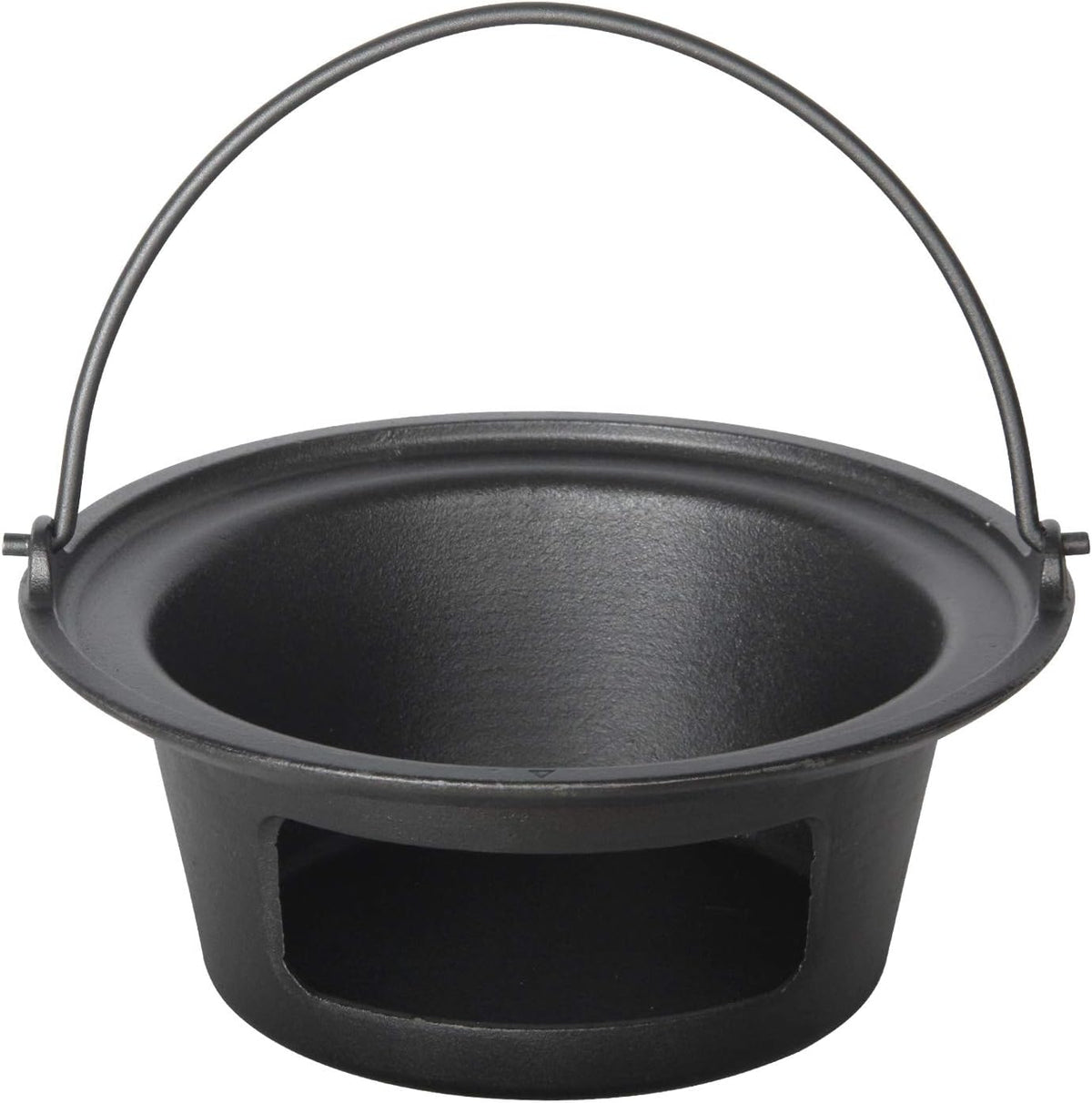 Cast Iron Ash Can with Handle H26002