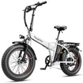 20" Electric Bike with 1000W Peak Motor, 624WH Removable Battery, Folding Fat Tire Bike S116323