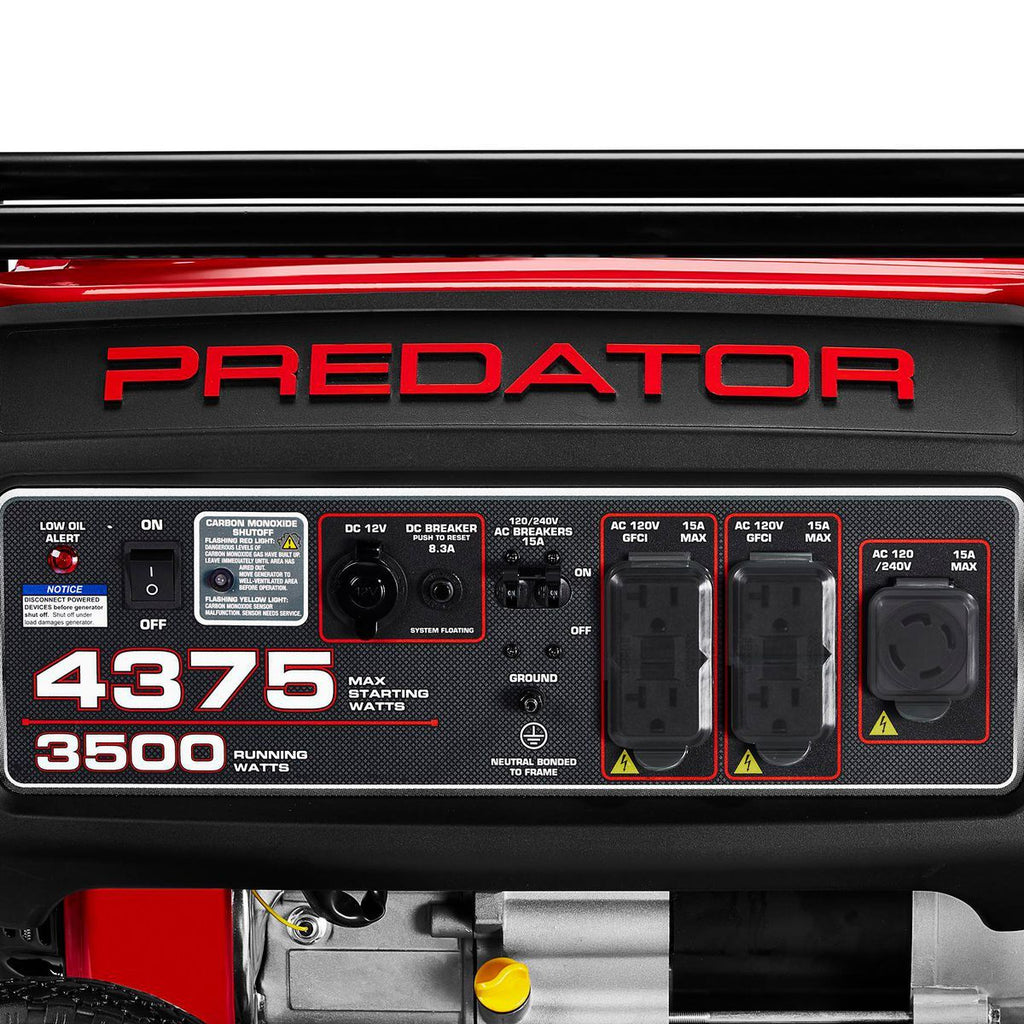 4375 Watt Gas-Powered Portable Generator V2051