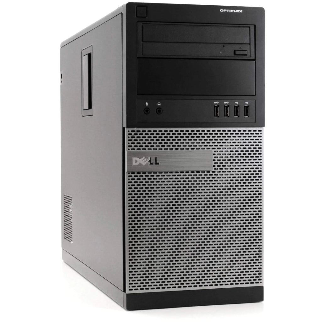 Restored Dell Desktop PC Intel Core i5 16GB Ram 128GB SSD 2TB HDD 20" Monitor NVIDIA GT 1030 WiFi Windows 10 N375114