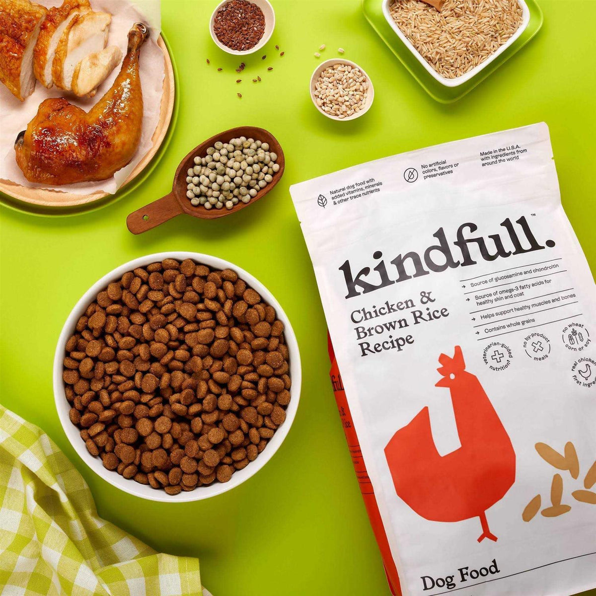 Chicken and Brown Rice Recipe Dry Dog Food R455