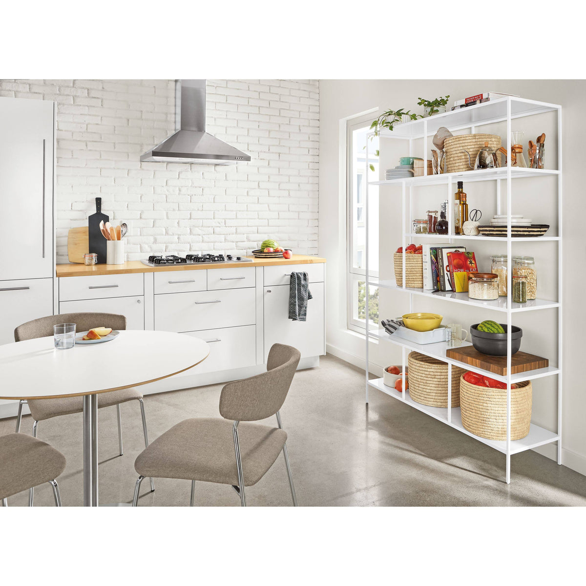 Modern Bookcase 24W 72H Sapphire T943158