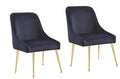 Dark Blue Dining Chair D887