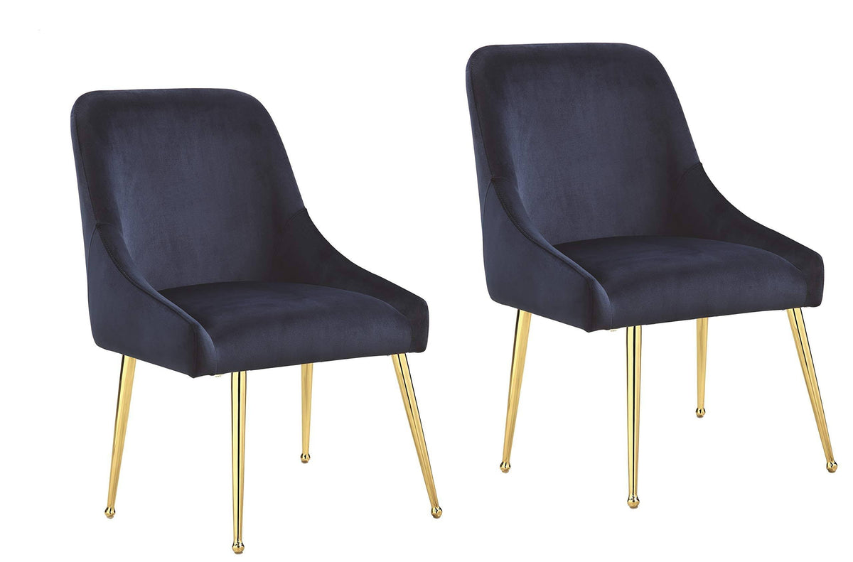 Dark Blue Dining Chair D887