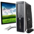 Restored Black Desktop Tower Computer, Intel Core i5, 4GB RAM, 250GB HD L97318