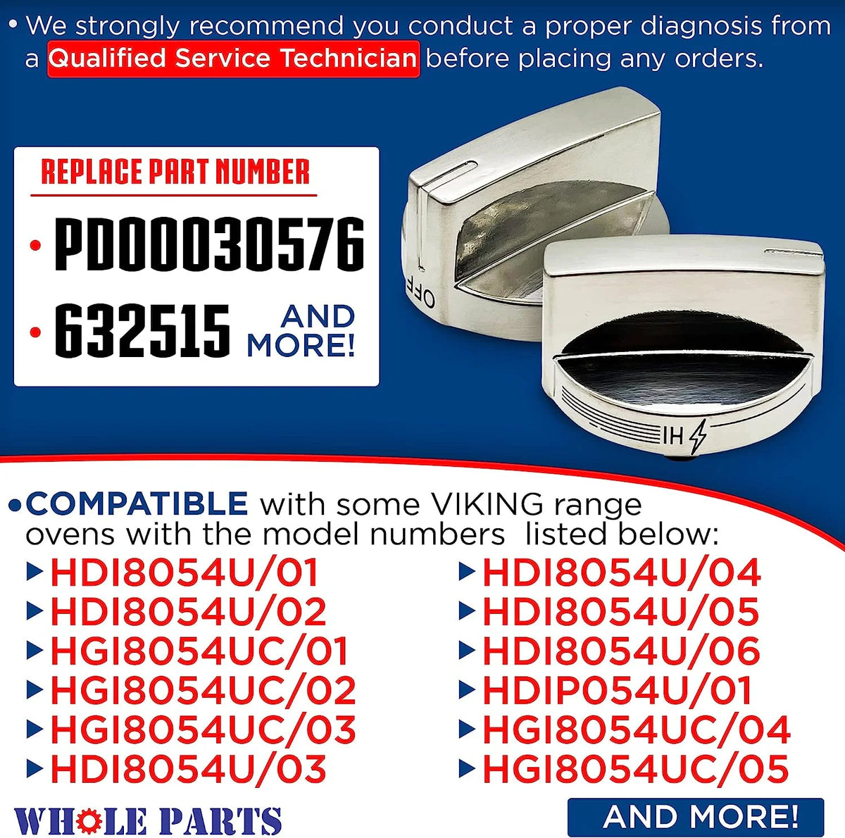 Range Knob D650682
