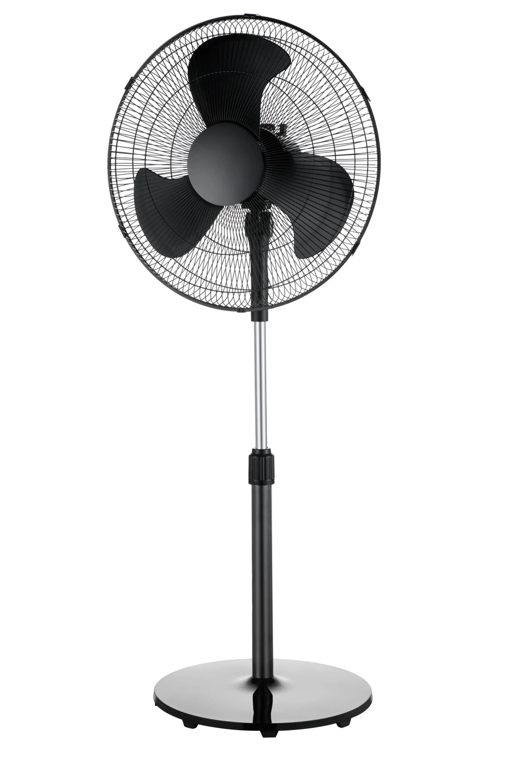 3-Speed Oscillating Pedestal Fan with Tilt Adjustable Head, Black E18295